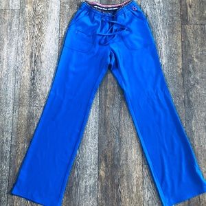 Royal blue Heartsoul scrub bottoms